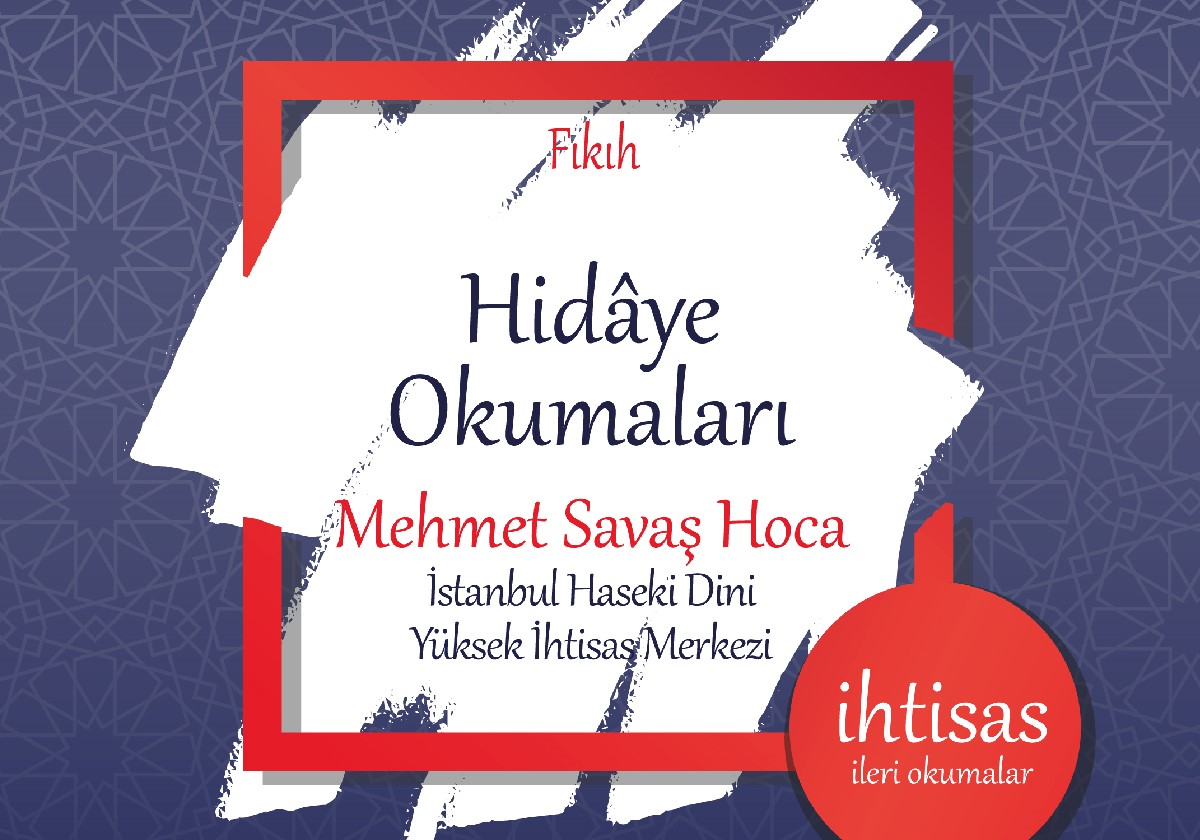 HİDAYE OKUMALARI, Hidaye Okumaları, Hidaye